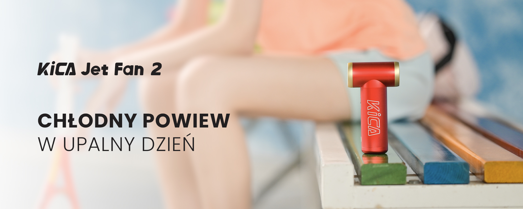 Dmuchawa wielofunkcyjna FeiyuTech KiCA JetFan 2 - czerwona